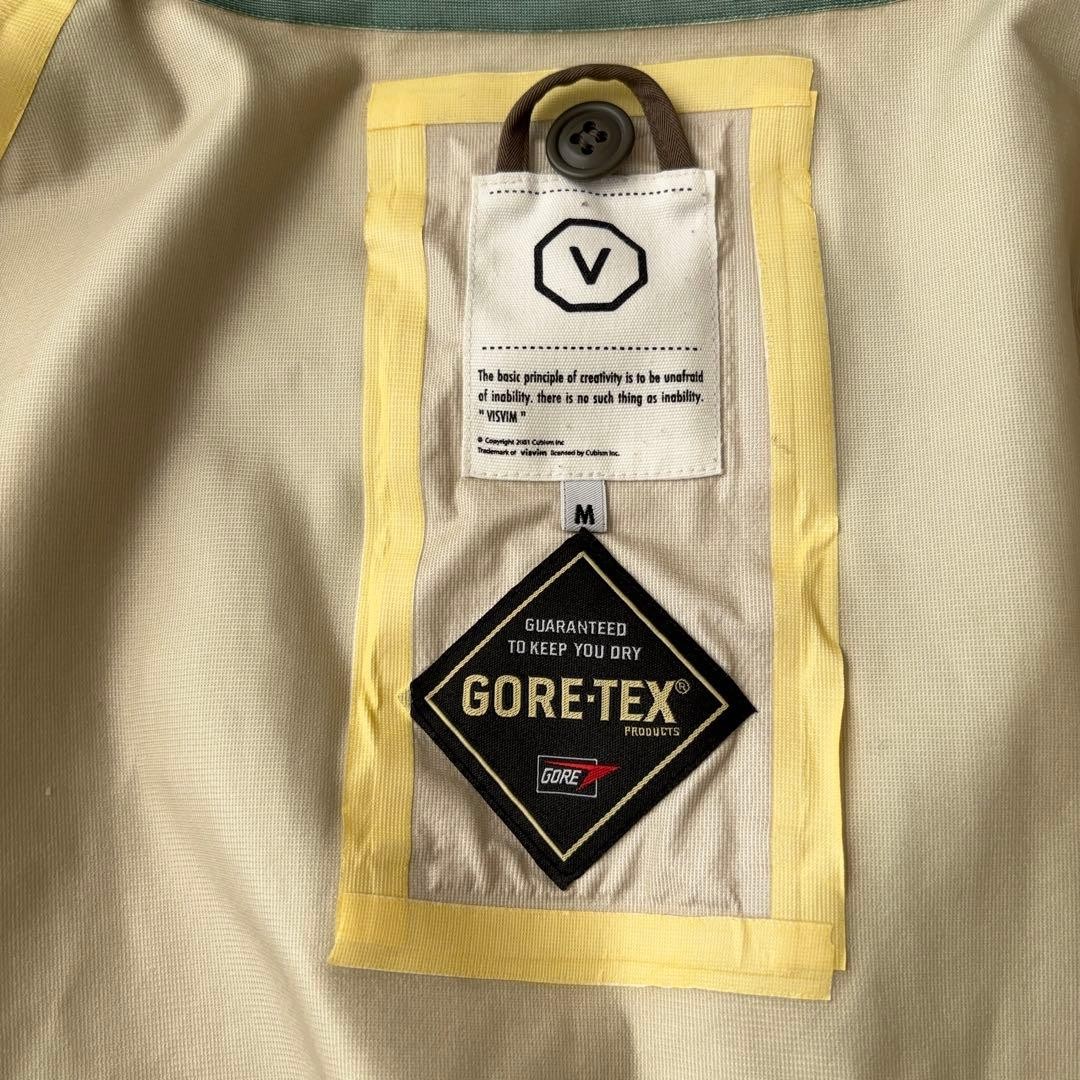 visvim フィールドジャケット GORE-TEX ヘリンボーン NOMAD visvim NOMAD Field Jacket GORE-TEX Herringbone Elbow Patch Men's