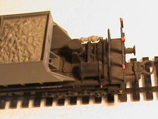 Wagon Tombereau Pocher Ho 1/87 ATSF Charbon 7941 Marron - Bon état Sans Boîte