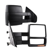 YITAMOTOR Towing Mirrors Compatible with Ford F150 Power Heated with LED Sign...