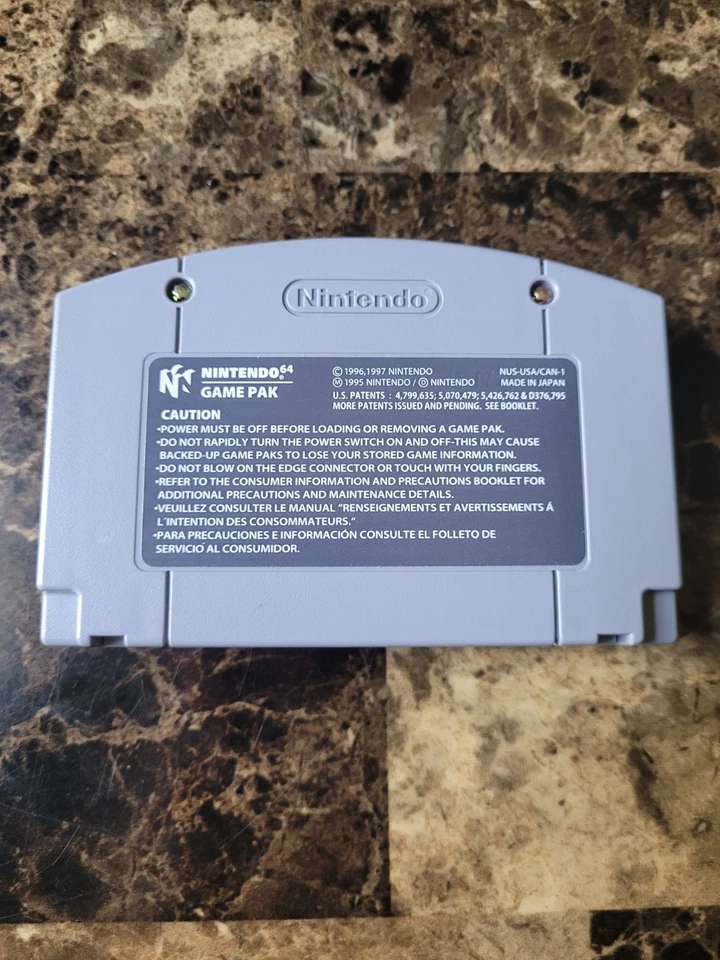 Mario Tennis (Nintendo 64, 2004) COMPLETE CIB (Authentic) (Tested & Working) - Image 3 of 4