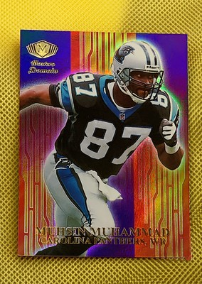 #ad Muhsin Muhammad 2000 Collector#x27;s Edge Masters #28 Carolina Panthers 5000 $1.75
