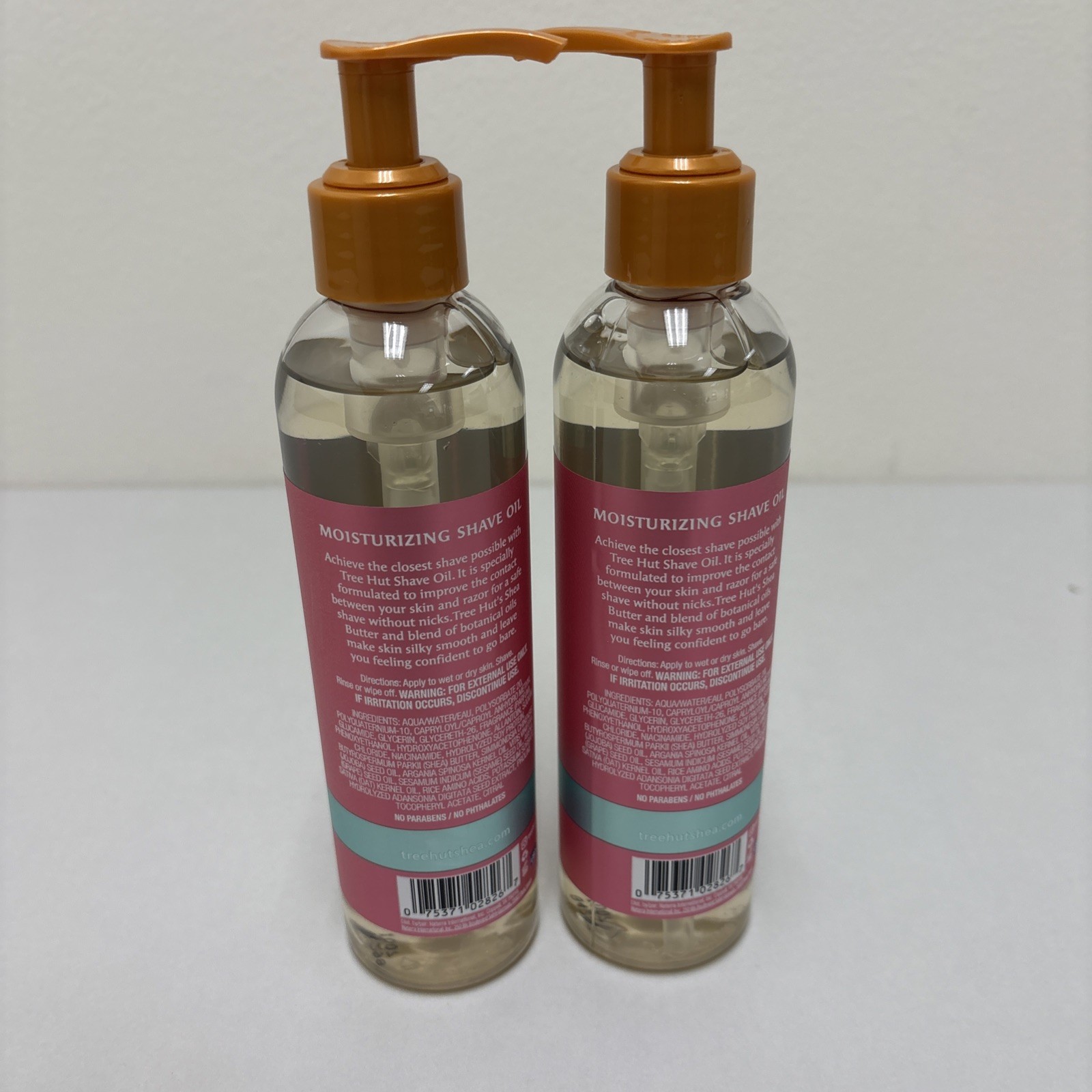 2 Pack Tree Hut Watermelon Moisturizing Shave Oil 7.7oz B30-25