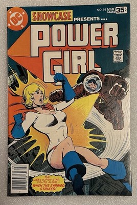 Showcase Presents #98 F+ 2nd Solo Power Girl Issue DC Comic 1978