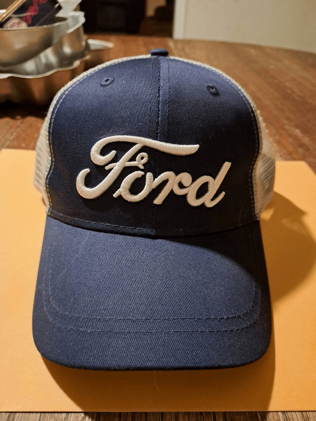 Infinity Ford Blue White Adjustable Baseball Cap … - image 1