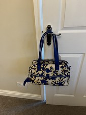 Kipling Large Handbag In Blue And Yellow Multiprint