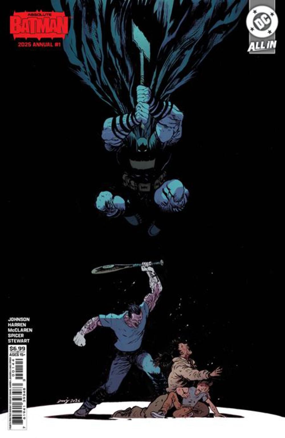 Absolute Batman 2025 Annual #1 4th Print Cvr B Daniel Johnson (PRESALE 09/02/26)