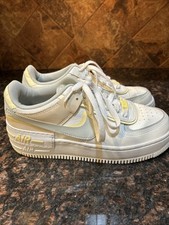 Nike Shoes Womens 9 Air Force 1 Shadow Low Sneakers DR7883-101 White Multicolor