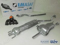Imasaf Auspuffanlage Komplett + Kat für Opel Astra G Caravan 1.6 16V 2000-2003