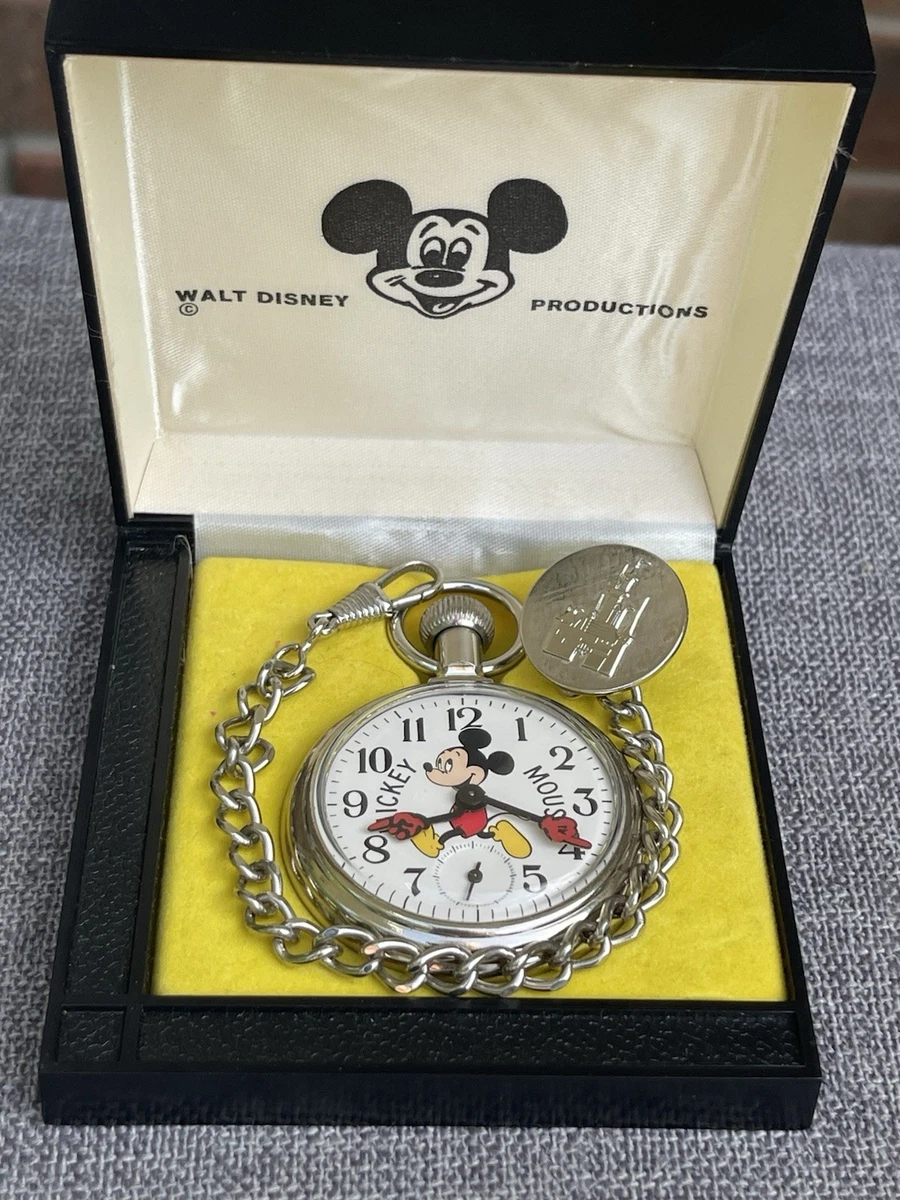 Mickey Mouse Pocket Watch for sale | eBay