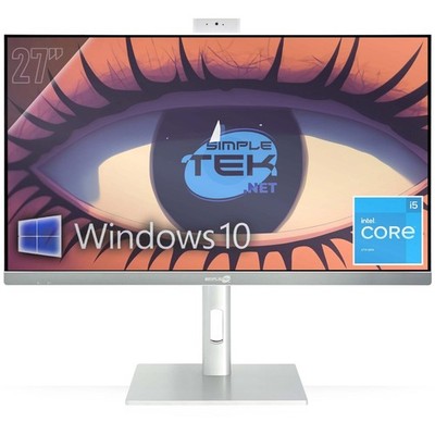 All In One 27'' 4K I5 Windows 10 Pro Ram 16Gb Ssd 480Gb Gaming Computer Vesa Pc