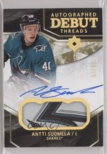 2018-19 Ultimate Collection Debut Threads 57/99 Antti Suomela Patch Auto a2k