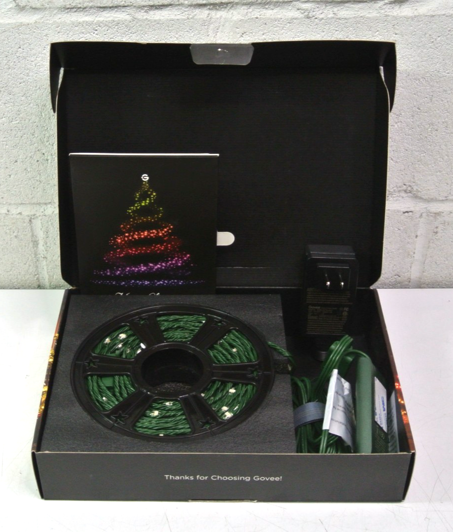 Govee Christmas Lights 2, RGBWIC 99FT 300LEDs Smart Christmas Tree Lights H70C5