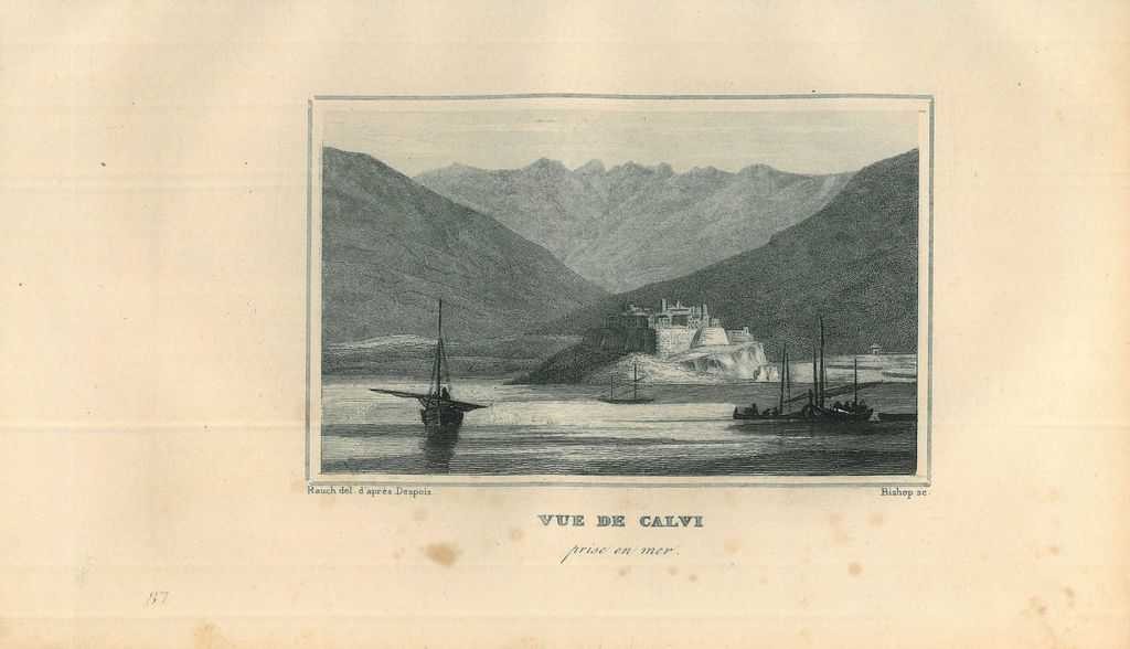 View of Calvi