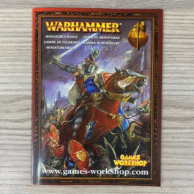 Warhammer Fantasy Battles Games Workshop Miniatur Sortiment Broschüre 2004 Anzeige