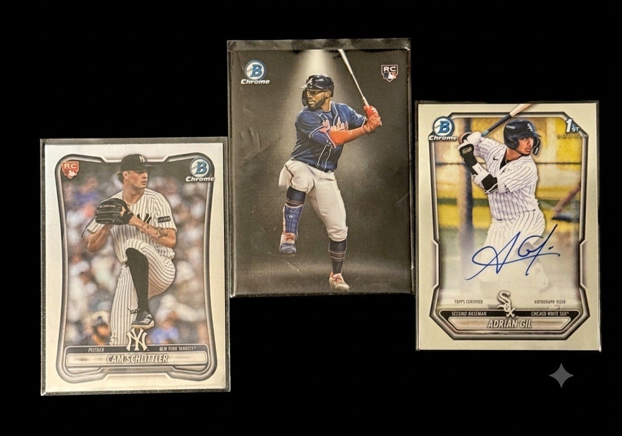 55 Baseball Card Lot 2 Shohei Ohtani 39 Rookies Prospects Topps Bowman Chrome view 9