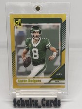 2024 Clearly Donruss SSP RARE GOLD ACETATE /10 #40 Aaron Rodgers