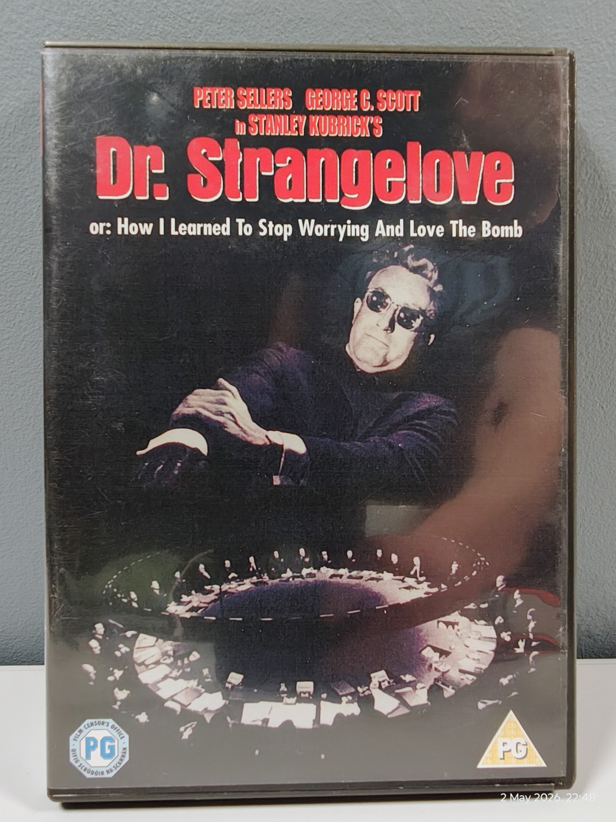 Dr. Strangelove (1964) DVD Stanley Kubrick Peter Sellers Region 2