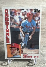 1984 Topps - Andy Van Slyke #206 (RC)