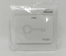 7pcs Push to Exit Button Release NO/NC/COM Door Switch 36V 3A White