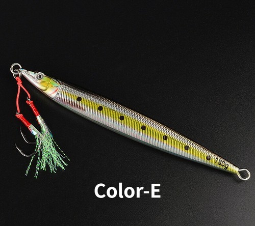 150G 180G Slow Pitch Fall Metall Vertikale Jigs Jigging Angelköder... - Bild 10 von 16