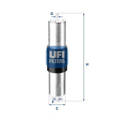 UFI Kraftstofffilter 31.569.00 Filtereinsatz für Z3 E38 ALPINA E46 E36 BMW 3er