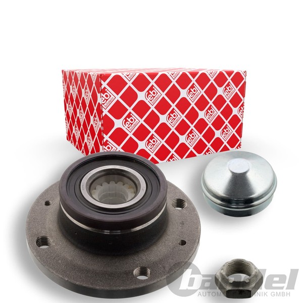 Febi Radlager Satz Radnabe MIT ABS-SENSORRING Hinten Passend FüR Abarth Grande P-image