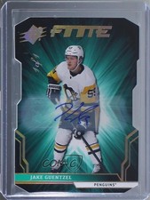 2020-21 SPx Finite Die-Cuts Achievements 1/1 Tier 1 Jake Guentzel #F-40 Auto 0c3