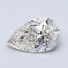 Pear Cut 1.02 Carat Cert. GIA Natural Mined Diamond Loose I color VS2 clarity 3490.20 per carat