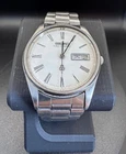 SEIKO KING QUARTZ 4823-8770 Vintage Men’s Watch Day-Date Roman Dial Japan Quartz