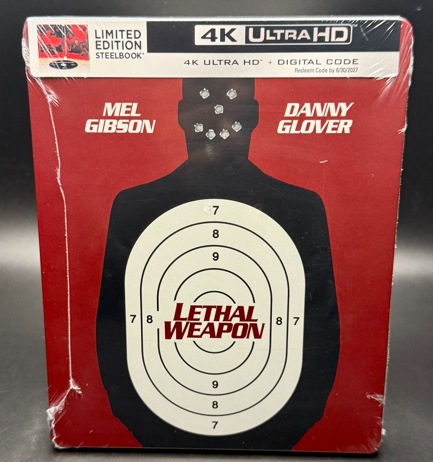 LETHAL WEAPON MEL GIBSON US IMPORT 4K UHD BLU-RAY STEELBOOK ** NEW & SEALED!! **