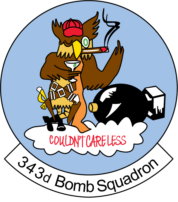 USAF 343rd Bomb Squadron Self-adhesive Vinyl Decal | eBay