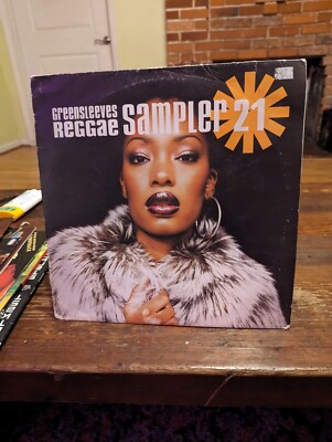 GREENSLEEVES Reggae #21 Ex Sizzla red Rat Bushman Beenie Man Luciano Bushman lp