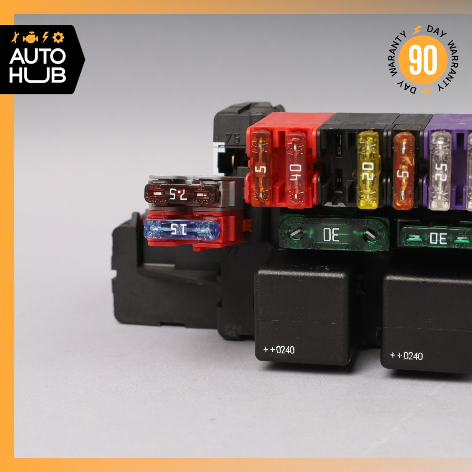 03-12 Mercedes R230 SL500 SL55 AMG SL550 Rear SAM Fuse Box Relay Module OEM