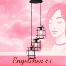 Deckenlampe Brilliant Pendelleuchte Leuchte Gwen Hängelampe Rondell schwarz E27