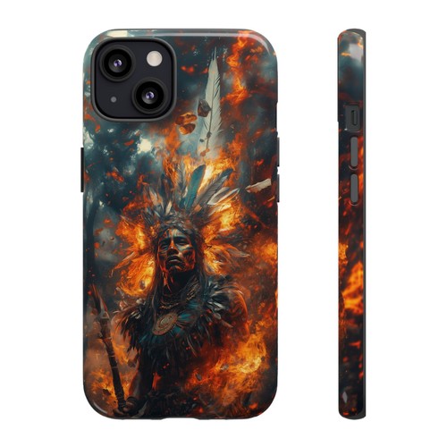 Aztec Inferno Warrior Handyhülle für iPhone, Samsung Galaxy, Pixel - Bild 100 von 237