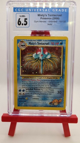Misty's Tentacruel (Unlimited) graded CGC 6.5 for sale on eBay