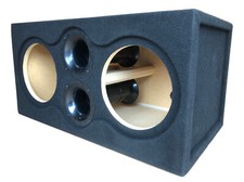 Ported Subwoofer Enclosure Sub Box for 2 10" Skar Audio VD-10 Shallow Subs