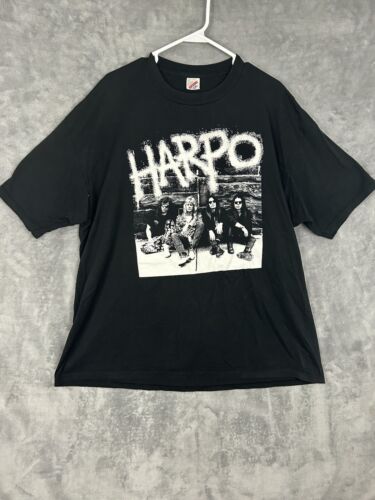 Vintage Harpo Band T-Shirt Adult 2XL Double-Sided Jerzees Are You Ready - Picture 1 of 10