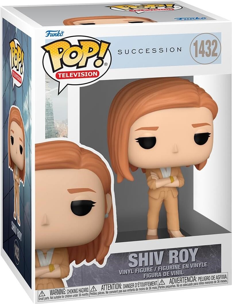 7024787 Merchandising Succession: Funko Pop! Tv - Shiv Roy (Vinyl Figure 1432)