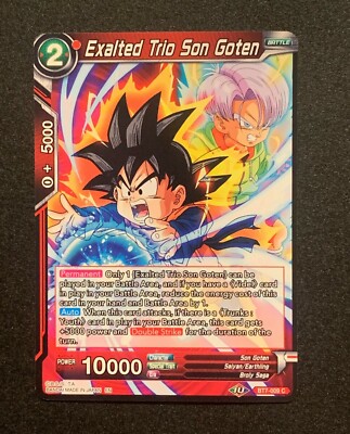 Dragonball Super: Exalted Trio Son Soten BT7-009 C - Rot