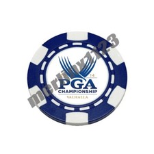 2014 PGA Championship Valhalla - Dia-magnetic Clay Poker Chip Golf Ball Marker