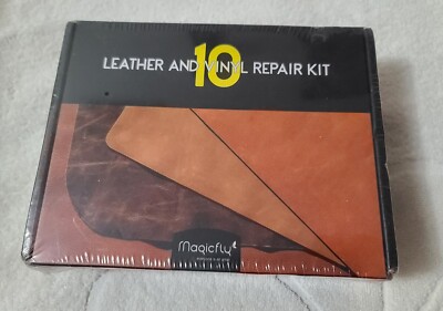 Magicfly Vinyl and Leather Repair Kit 10 Colors (New)