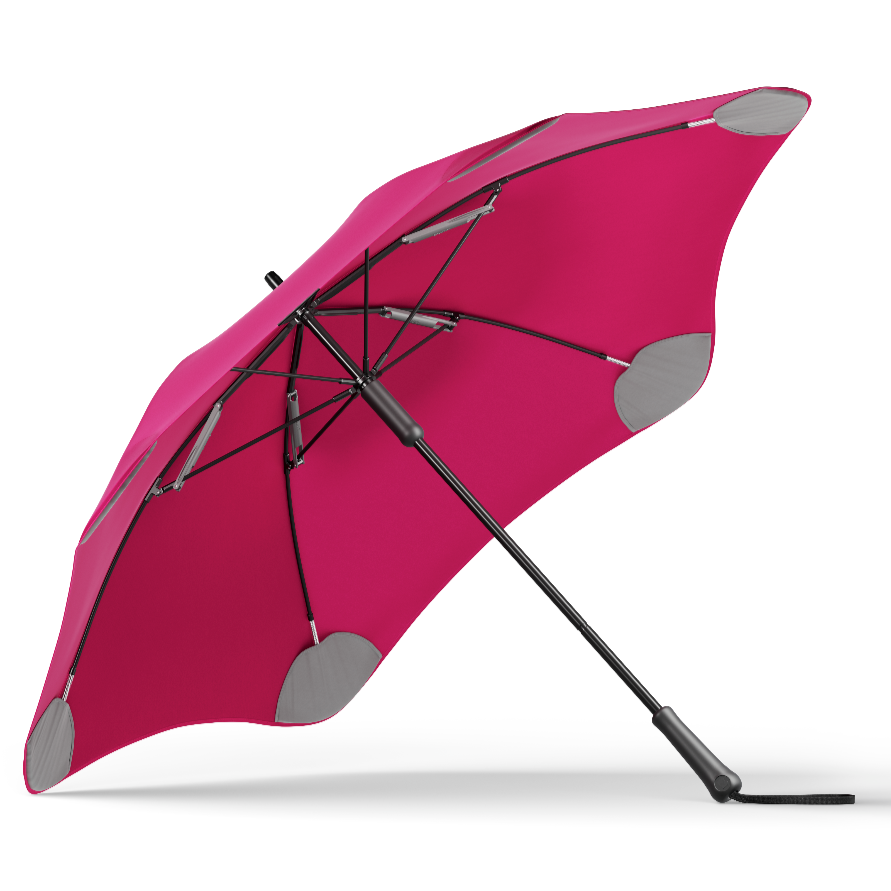 BLUNT Classic Umbrella PINK Large, Full-Length Stick 120cm | 2-YEAR WARRANTY