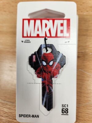 Marvel Spider-man Schlage sc1 key blank - READ DETAILS BELOW