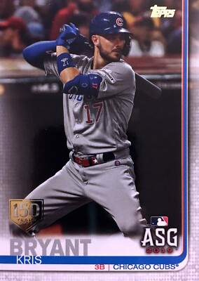 2019 TOPPS UPDATE - 150th ANNIVERSARY - ALL-STAR - KRIS BRYANT