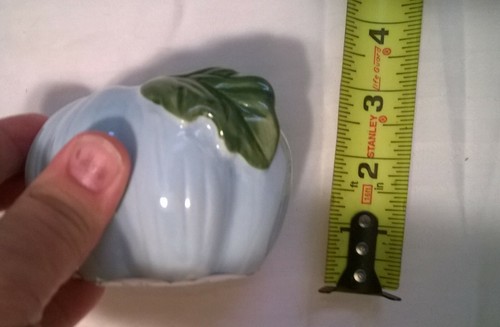 Ceramic Pumpkin Tea Light Votive Candle Holder Set Fall Halloween Thanksgiving - Picture 11 of 12