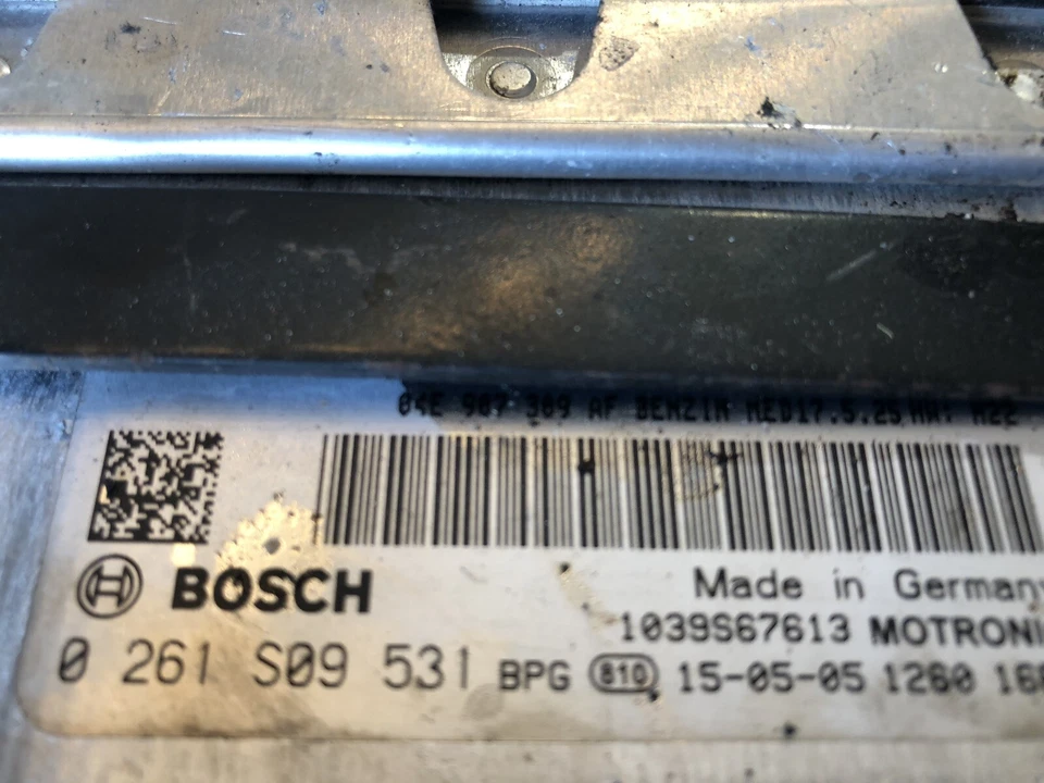 VW Polo 6C 1.2 TSi CJZ 2015 - 2017 unidad de control del motor ECU 04E907309AF Foto 4 de 4