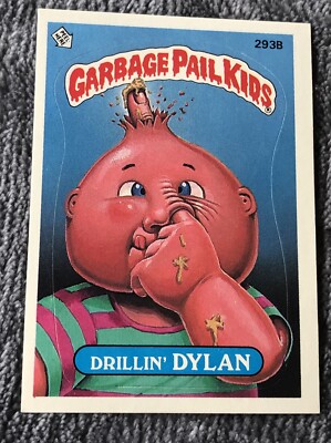 Garbage Pail Kids 1987 Topps Original Series 8 Sticker Drillin