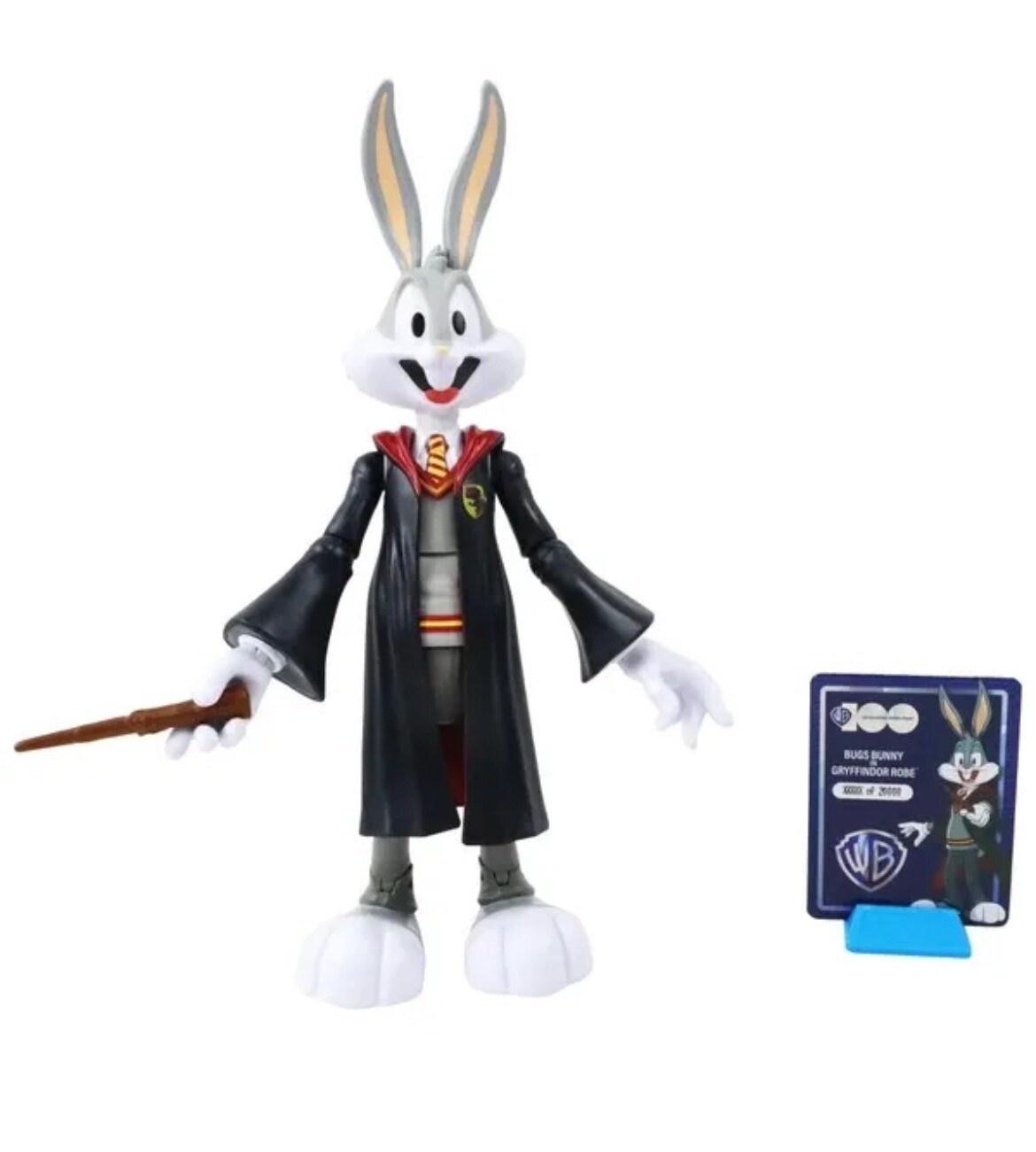 Bugs Bunny In Gryffindor Harry Potter Robe Action Figure Warner Bros Headstart image 5
