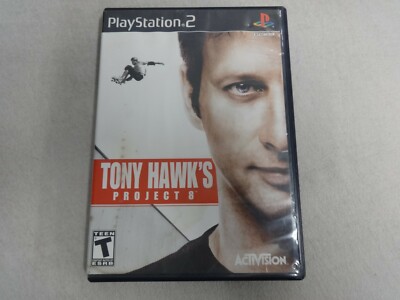 Tony Hawk's Project 8 Sony Playstation 2 PS2 Game Complete Free Ship